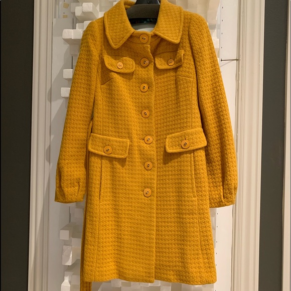 {Anthro} Harvested Honey Coat by Beth Bowley - Picture 3 of 7